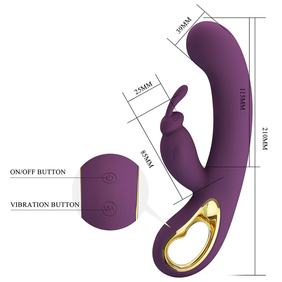 Vibrador LIAM conejito controlado por App