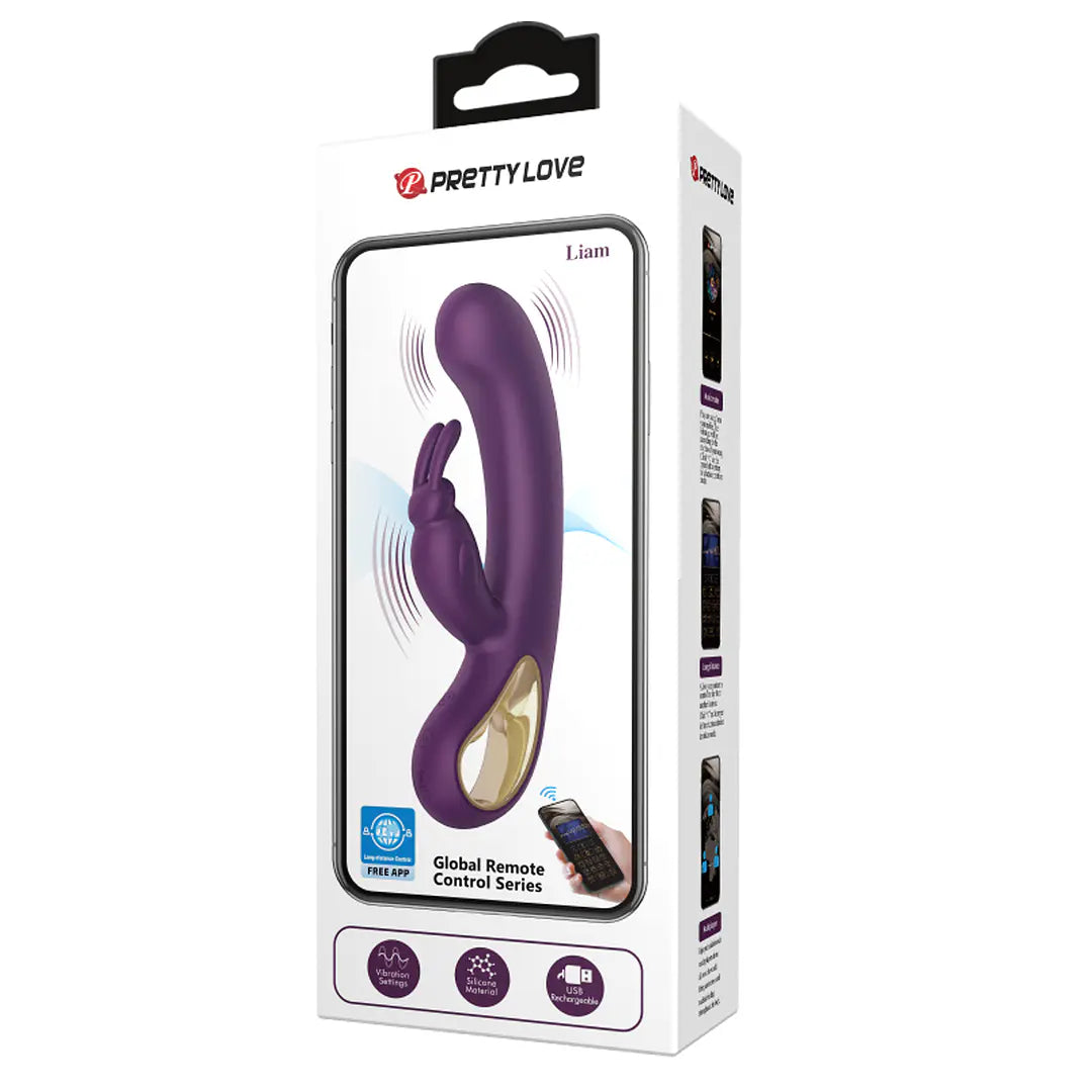 Vibrador LIAM conejito controlado por App